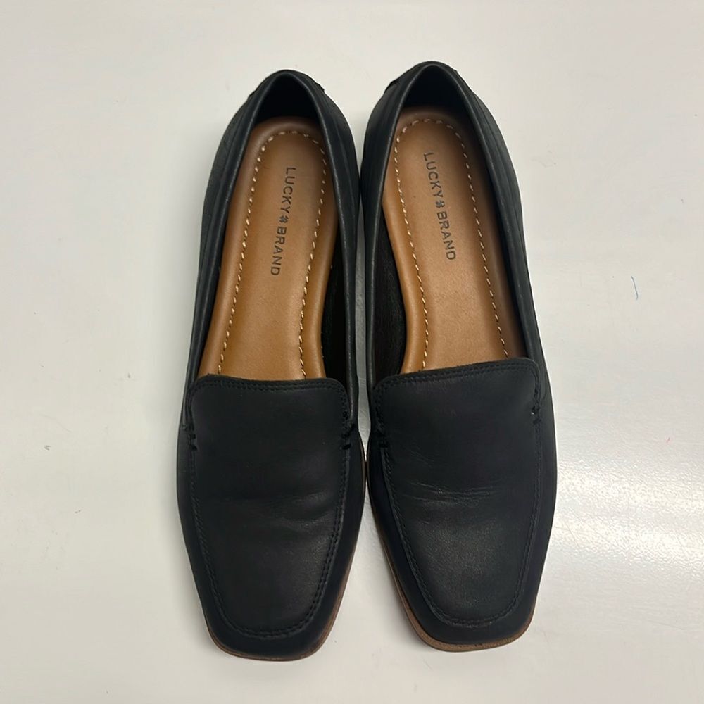 Lucky Brand Navy Blue Slip-On Loafers